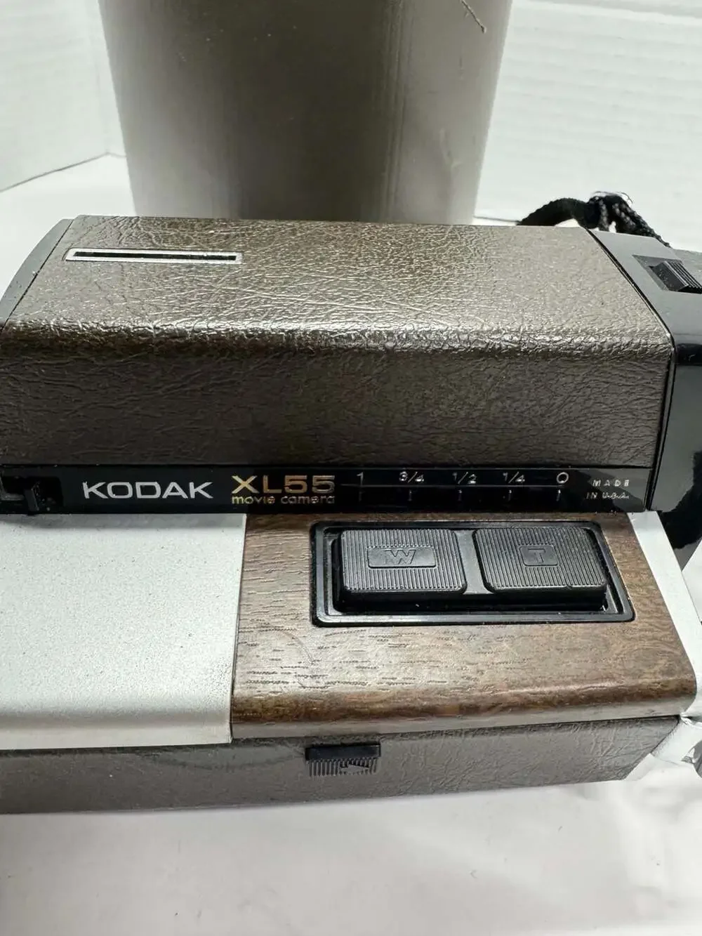 Vintage Kodak XL55 Super 8 Movie Camera with Case and Strap Read details